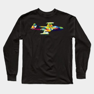 DH 112 Venom in Pop Art Long Sleeve T-Shirt